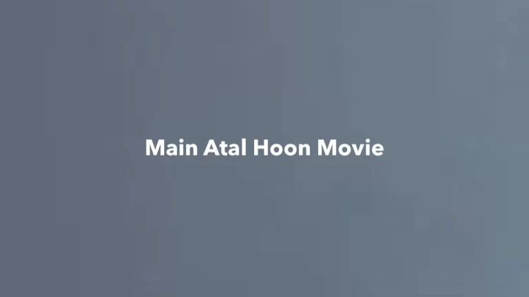 Main Atal Hoon Movie: A Glimpse into the Life of Atal Bihari Vajpayee, Starring Pankaj Tripathi and Featuring Salim-Sulaiman’s Music.